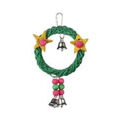 SuperBird Xmas Wreath Vine Swing (20x15x3.5cm) -Bird Food Sales 606919004926A 2