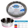 Rogz Bowl Stainless Steel Dog Xlarge Pink 3700ml -Bird Food Sales 6367376e867deed95e77d57552777959.image .550x550