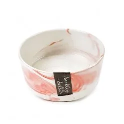 Barkley+Bella Bowl Ceramic Zen Marble Pink 850ml