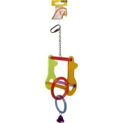 Avi One Parrot Toy Acrylic Keys With Double Loop