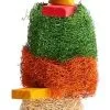 Avi One Loofah Discs With Planks Parrot Toy - 11cm X 30cm -Bird Food Sales 9325136149074A