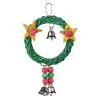 SuperBird Creations SuperBird Xmas Wreath Vine Swing Bird Toy For Parrotlets Parakeets & Cockatiels