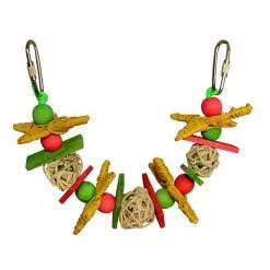 SuperBird Creations SuperBird Christmas Garland Bird Toy Small 28 X 5cm