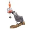 Featherland Paradise Foraging Sphere W/ Bell Bird Toy 25 X 7.5cm -Bird Food Sales 96 00611