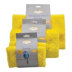 Prestige Pet Products Snuggle Pals Bird Hide Sturdy Plush Cosy Tent Hideaway Yellow Small -Bird Food Sales 97 PSP04816 5