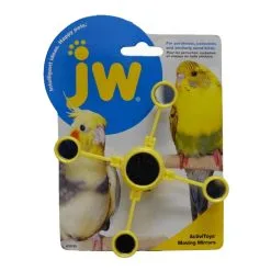 JW Pet Insight Activitoys Moving Mirrors Bird Toy For Small Birds