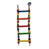 Cheeky Bird Large Parrot 5 Step Ladder Wooden Bird Toy -Bird Food Sales ACBLP5SL