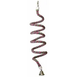 MAMMOTH Birdlife Poly Rope Swing Bungee Bird Toy 1 X 112cm -Bird Food Sales PS 0676 1