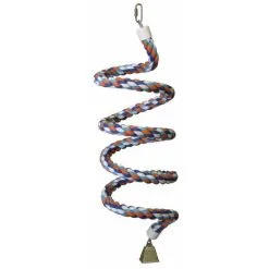 MAMMOTH Birdlife Poly Rope Swing Bungee Bird Toy 1 X 112cm -Bird Food Sales PS 0676 2