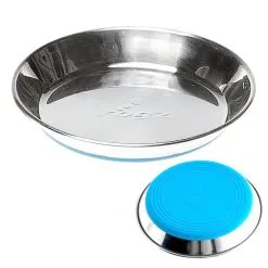 Rogz Bowl Stainless Steel Cat Anchovy Blue 200ml